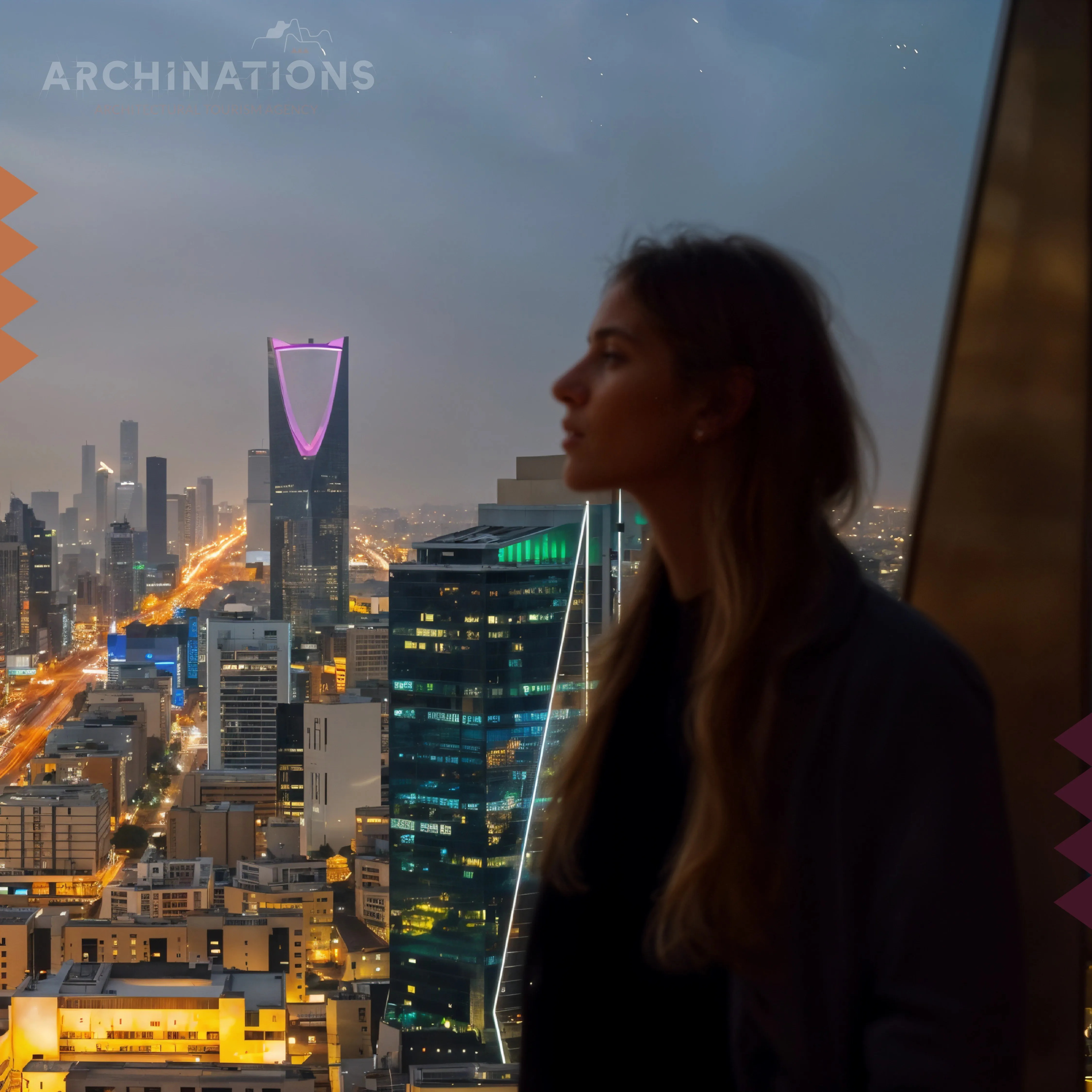 الرياض في نصف يوم (أ) المصمك، المتحف الوطني، برج المملكة